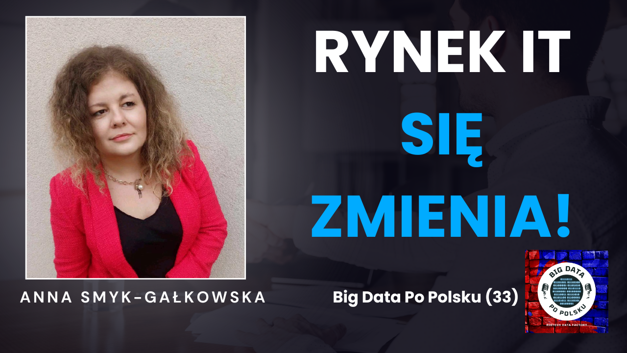 Odcinek(33) – Jak dać się dostrzec na rynku Big Data? (z: Anna Smyk-Gałkowska)