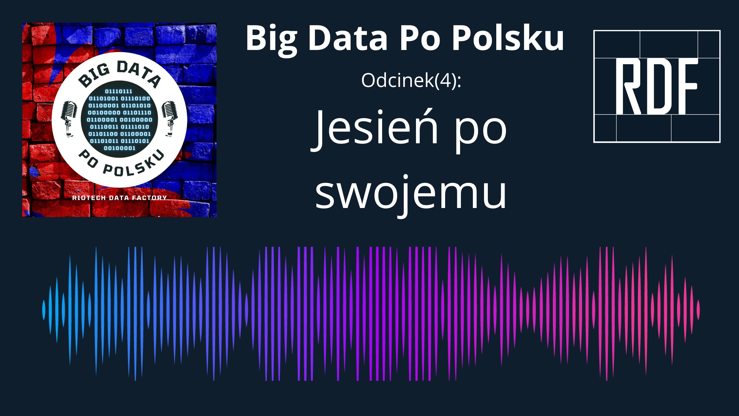 Odcinek(4) – Jak przeżyć jesień z Big Data, żeby była fenomenalnym wsparciem zamiast depresantem?